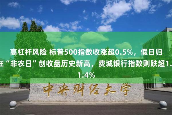 高杠杆风险 标普500指数收涨超0.5%，假日归来在“非农日”创收盘历史新高，费城银行指数则跌超1.4%