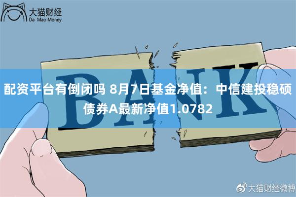 配资平台有倒闭吗 8月7日基金净值：中信建投稳硕债券A最新净值1.0782