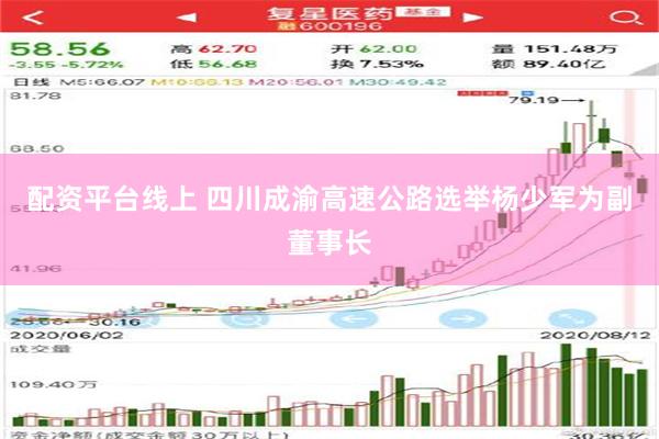 配资平台线上 四川成渝高速公路选举杨少军为副董事长